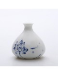 Mini floreros de cerámica oriental pintados a mano