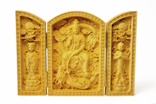 Las cajas de budas: el altar budista portátil 06