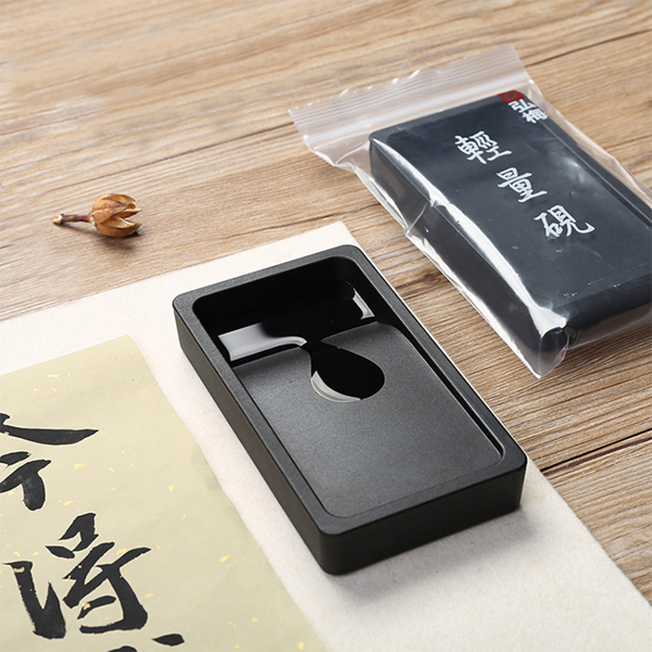 Mini rectangular inkstone made in Japan 04